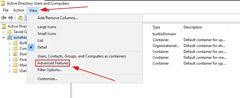 Habilitando características avanzadas