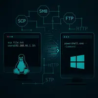 Transferencia de archivos en Linux y Windows