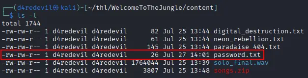Welcome To The Jungle